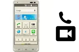 Faça chamadas de vídeo com um Kyocera Basio 3