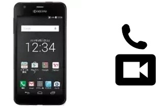 Faça chamadas de vídeo com um Kyocera S301