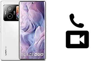 Faça chamadas de vídeo com um Lava Blaze Duo