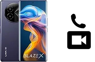 Faça chamadas de vídeo com um Lava Blaze X