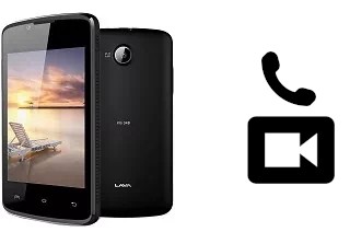 Faça chamadas de vídeo com um Lava Iris 348