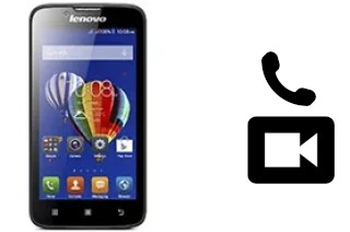 Faça chamadas de vídeo com um Lenovo A328