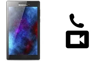 Faça chamadas de vídeo com um Lenovo Tab 2 A7-30