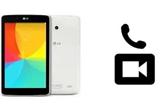 Faça chamadas de vídeo com um LG G Pad 8.0