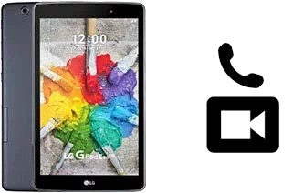 Faça chamadas de vídeo com um LG G Pad III 8.0 FHD