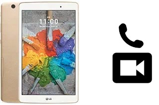 Faça chamadas de vídeo com um LG G Pad X 8.0