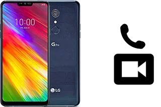 Faça chamadas de vídeo com um LG G7 Fit