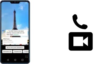 Faça chamadas de vídeo com um LG G7+ ThinQ