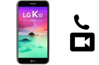 Faça chamadas de vídeo com um LG K10 Novo