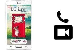 Faça chamadas de vídeo com um LG L80