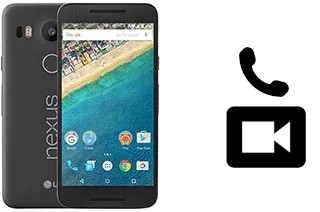 Faça chamadas de vídeo com um LG Nexus 5X