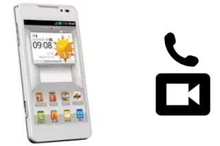 Faça chamadas de vídeo com um LG Optimus 3D Cube SU870