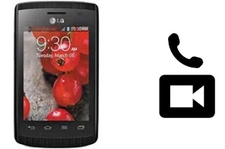 Faça chamadas de vídeo com um LG Optimus L1 II E410