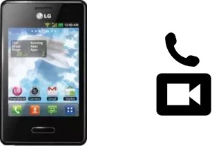 Faça chamadas de vídeo com um LG Optimus L3 II