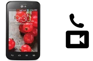 Faça chamadas de vídeo com um LG Optimus L4 II Dual E445