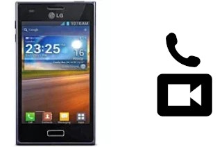 Faça chamadas de vídeo com um LG Optimus L5 E610