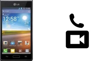 Faça chamadas de vídeo com um LG Optimus L7