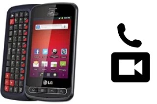 Faça chamadas de vídeo com um LG Optimus Slider