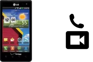 Faça chamadas de vídeo com um LG Optimus Zone