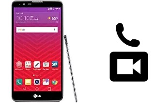 Faça chamadas de vídeo com um LG Stylo 2