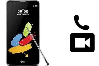 Faça chamadas de vídeo com um LG Stylus 2