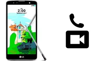 Faça chamadas de vídeo com um LG Stylus 2 Plus