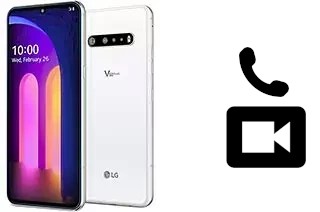 Faça chamadas de vídeo com um LG V60 ThinQ 5G