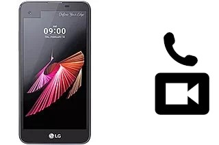 Faça chamadas de vídeo com um LG X screen