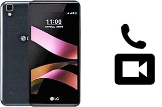 Faça chamadas de vídeo com um LG X style