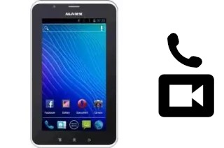 Faça chamadas de vídeo com um Maxx TAB722