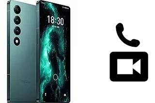 Faça chamadas de vídeo com um Meizu 20 Infinity