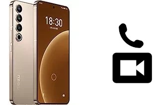 Faça chamadas de vídeo com um Meizu 20 Pro