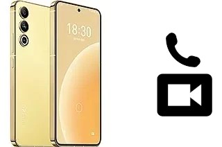 Faça chamadas de vídeo com um Meizu 20