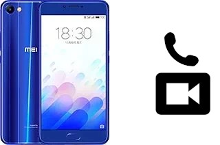 Faça chamadas de vídeo com um Meizu M3x