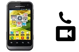 Faça chamadas de vídeo com um Motorola Defy Mini XT321