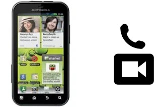 Faça chamadas de vídeo com um Motorola DEFY+