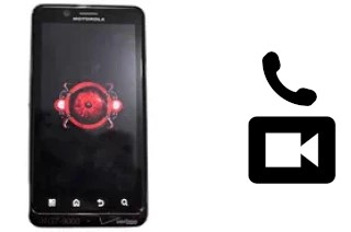 Faça chamadas de vídeo com um Motorola Droid Bionic Targa