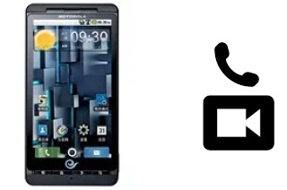 Faça chamadas de vídeo com um Motorola DROID X ME811