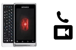 Faça chamadas de vídeo com um Motorola DROID 2 Global