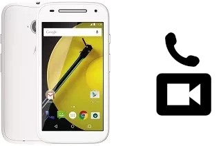 Faça chamadas de vídeo com um Motorola Moto E Dual SIM (2nd gen)