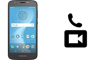 Faça chamadas de vídeo com um Motorola Moto E5 Cruise