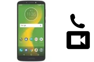 Faça chamadas de vídeo com um Motorola Moto E5 Supra