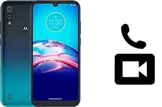 Faça chamadas de vídeo com um Motorola Moto E6s (2020)