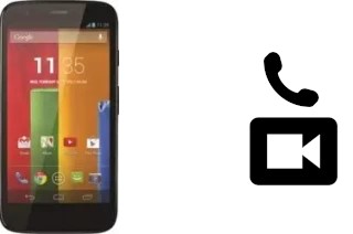 Faça chamadas de vídeo com um Motorola Moto G LTE