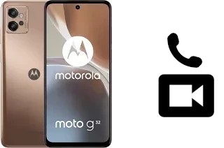 Faça chamadas de vídeo com um Motorola Moto G32