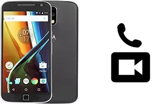 Faça chamadas de vídeo com um Motorola Moto G4 Plus