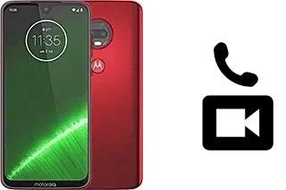 Faça chamadas de vídeo com um Motorola Moto G7 Plus