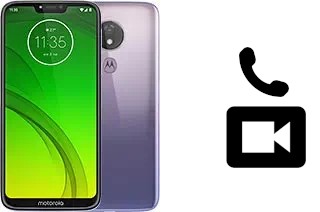 Faça chamadas de vídeo com um Motorola Moto G7 Power