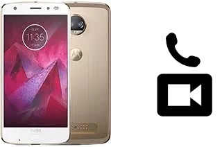 Faça chamadas de vídeo com um Motorola Moto Z2 Force