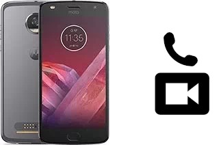 Faça chamadas de vídeo com um Motorola Moto Z2 Play